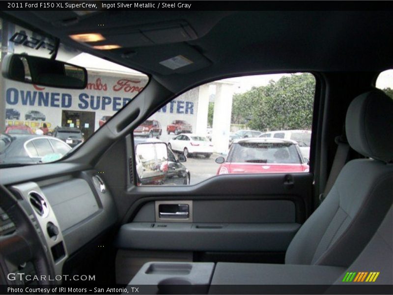 Ingot Silver Metallic / Steel Gray 2011 Ford F150 XL SuperCrew