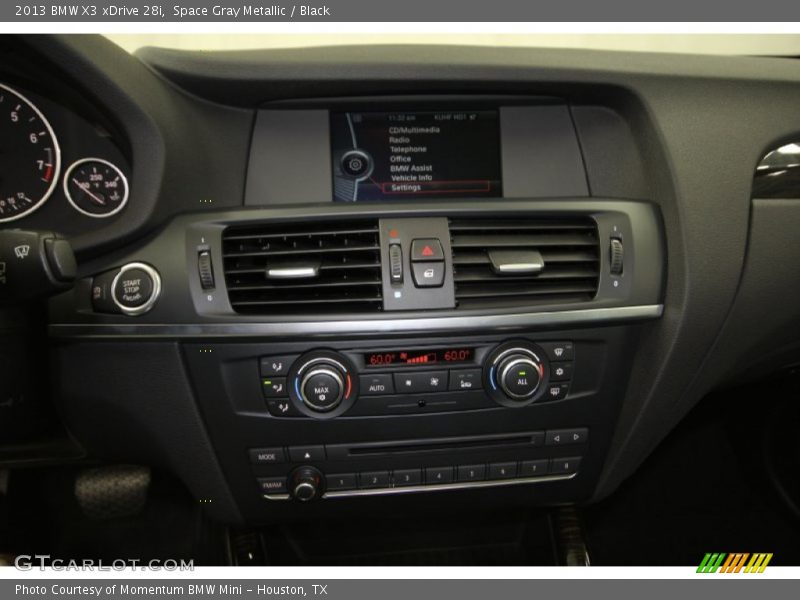 Space Gray Metallic / Black 2013 BMW X3 xDrive 28i
