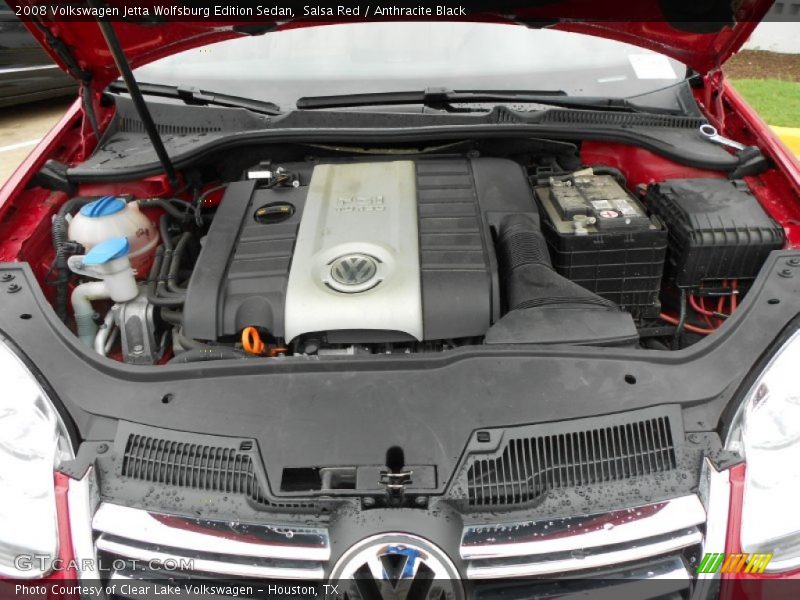 Salsa Red / Anthracite Black 2008 Volkswagen Jetta Wolfsburg Edition Sedan