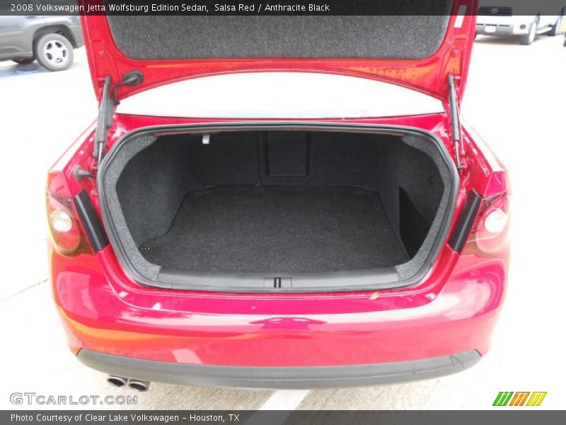 Salsa Red / Anthracite Black 2008 Volkswagen Jetta Wolfsburg Edition Sedan