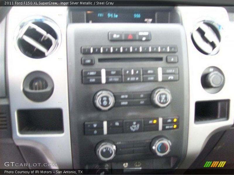 Ingot Silver Metallic / Steel Gray 2011 Ford F150 XL SuperCrew