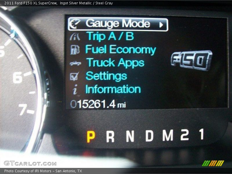 Ingot Silver Metallic / Steel Gray 2011 Ford F150 XL SuperCrew