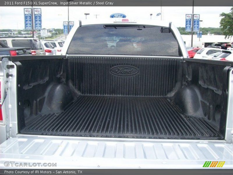 Ingot Silver Metallic / Steel Gray 2011 Ford F150 XL SuperCrew