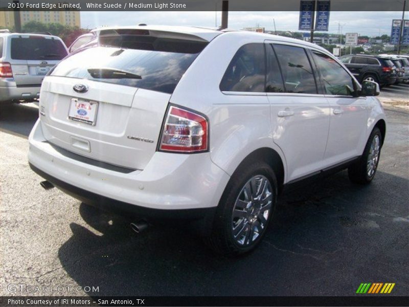 White Suede / Medium Light Stone 2010 Ford Edge Limited