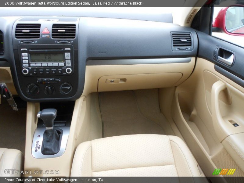 Salsa Red / Anthracite Black 2008 Volkswagen Jetta Wolfsburg Edition Sedan