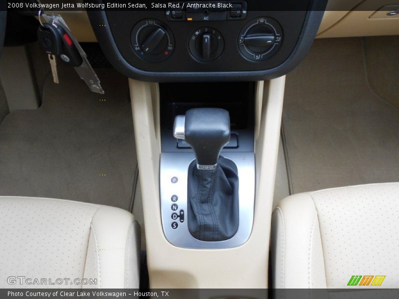 Salsa Red / Anthracite Black 2008 Volkswagen Jetta Wolfsburg Edition Sedan