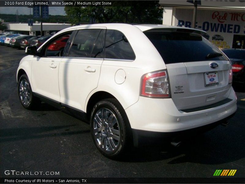 White Suede / Medium Light Stone 2010 Ford Edge Limited