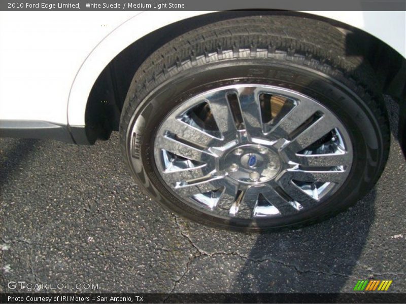 White Suede / Medium Light Stone 2010 Ford Edge Limited