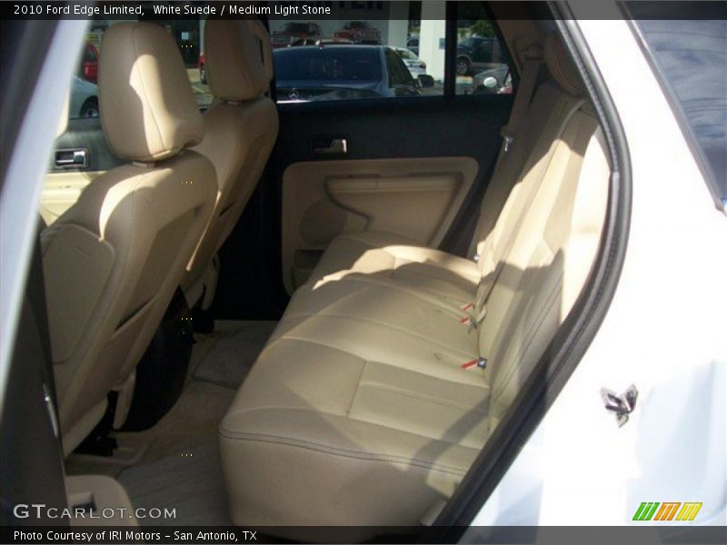 White Suede / Medium Light Stone 2010 Ford Edge Limited
