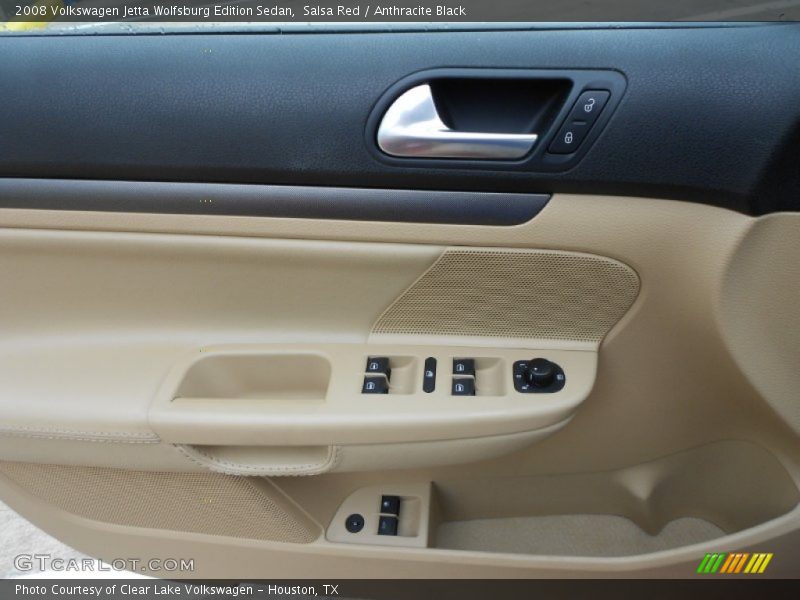 Salsa Red / Anthracite Black 2008 Volkswagen Jetta Wolfsburg Edition Sedan