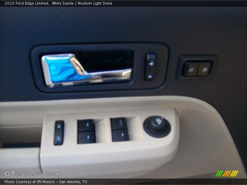 White Suede / Medium Light Stone 2010 Ford Edge Limited