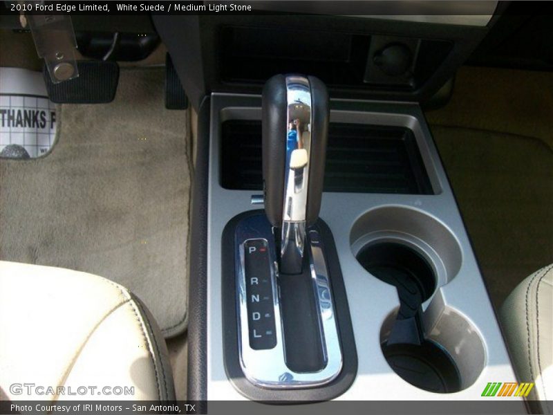 White Suede / Medium Light Stone 2010 Ford Edge Limited