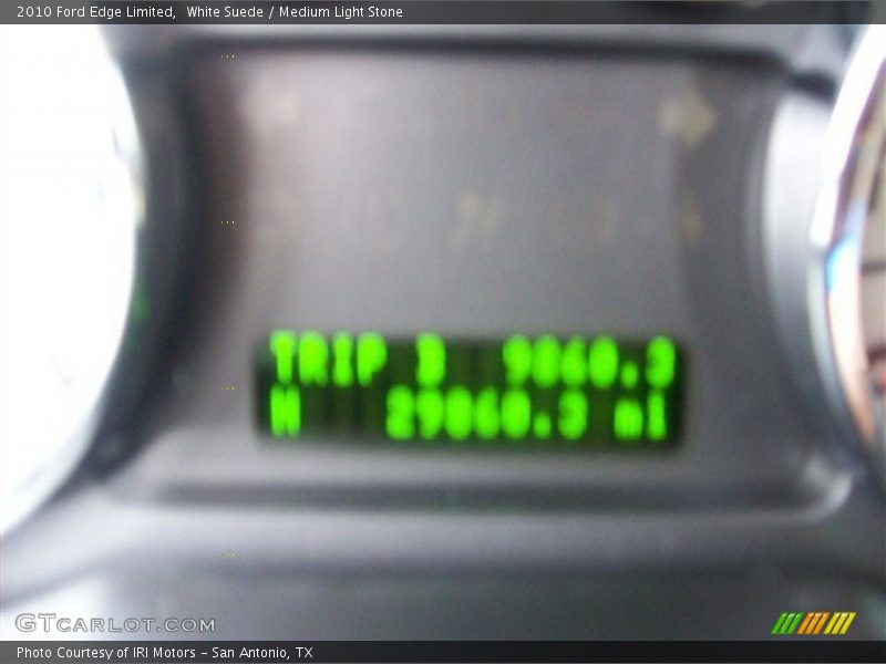 White Suede / Medium Light Stone 2010 Ford Edge Limited