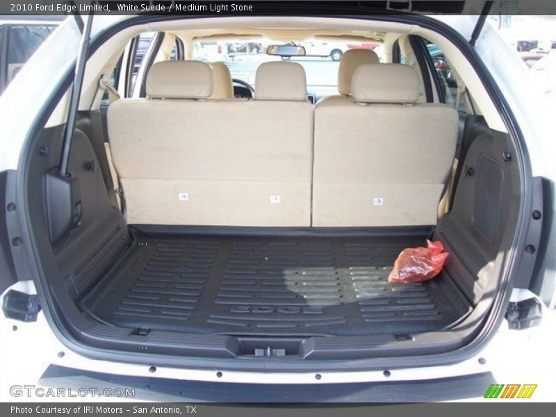 White Suede / Medium Light Stone 2010 Ford Edge Limited