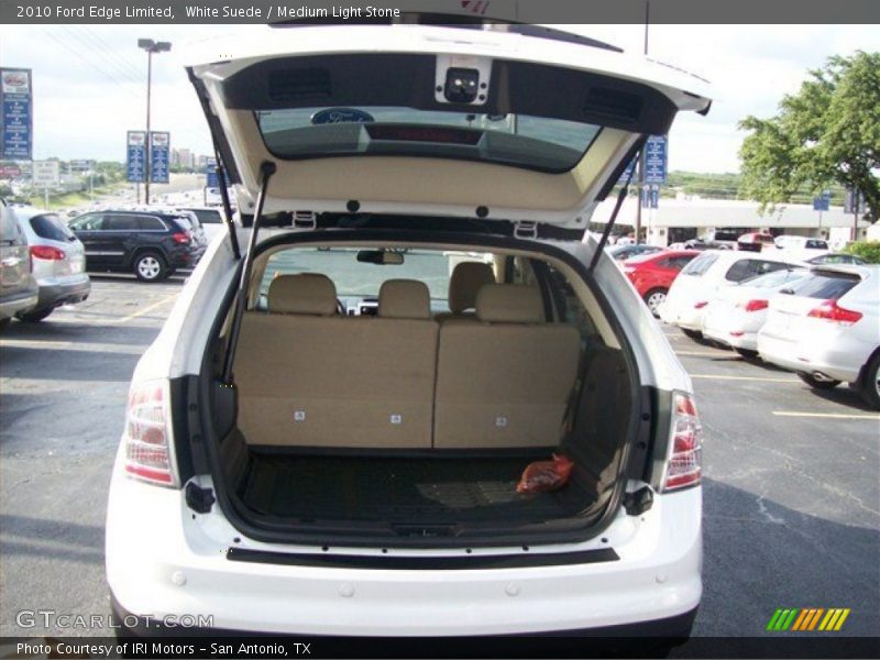 White Suede / Medium Light Stone 2010 Ford Edge Limited