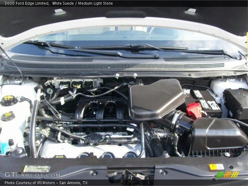 White Suede / Medium Light Stone 2010 Ford Edge Limited