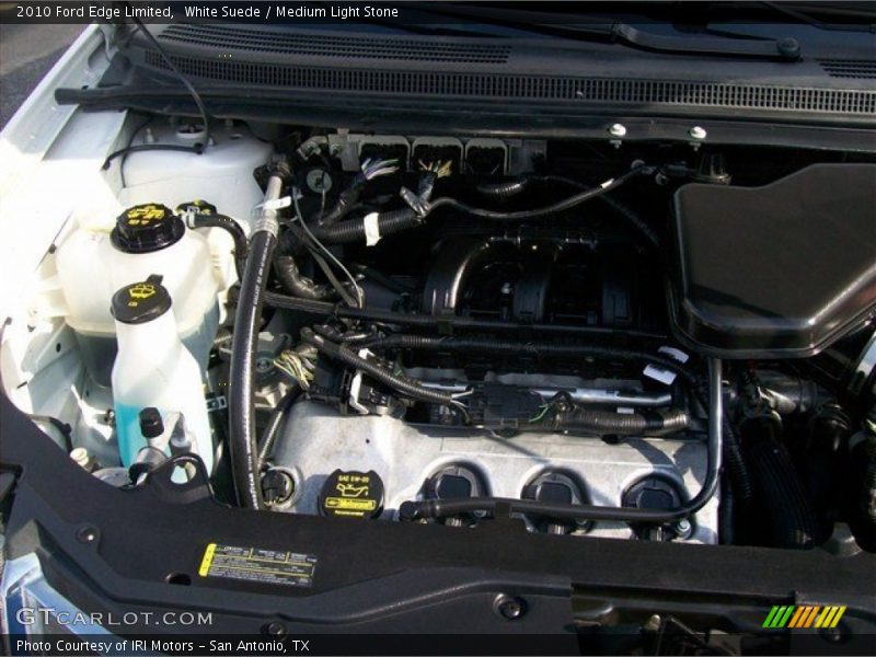 White Suede / Medium Light Stone 2010 Ford Edge Limited