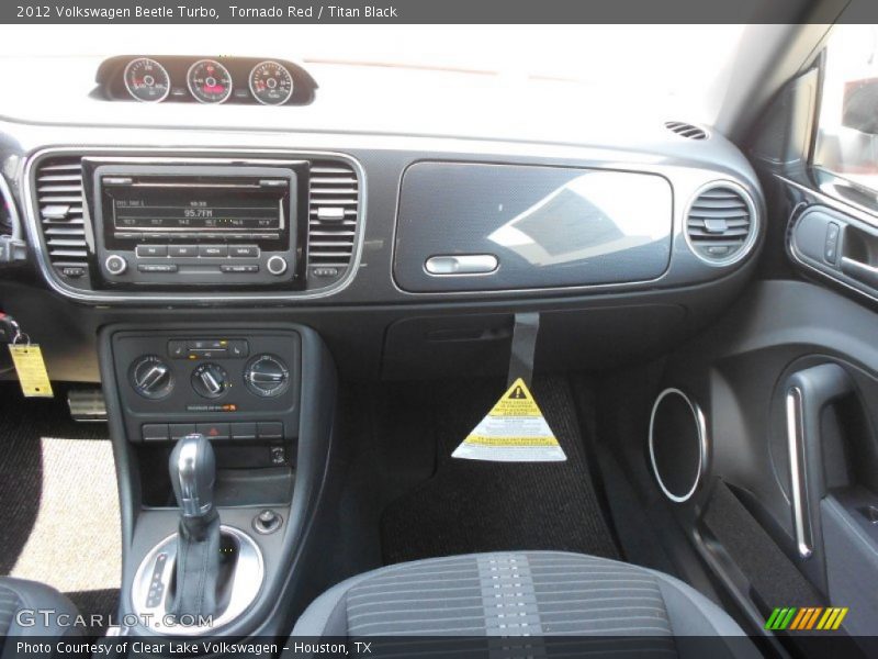 Tornado Red / Titan Black 2012 Volkswagen Beetle Turbo