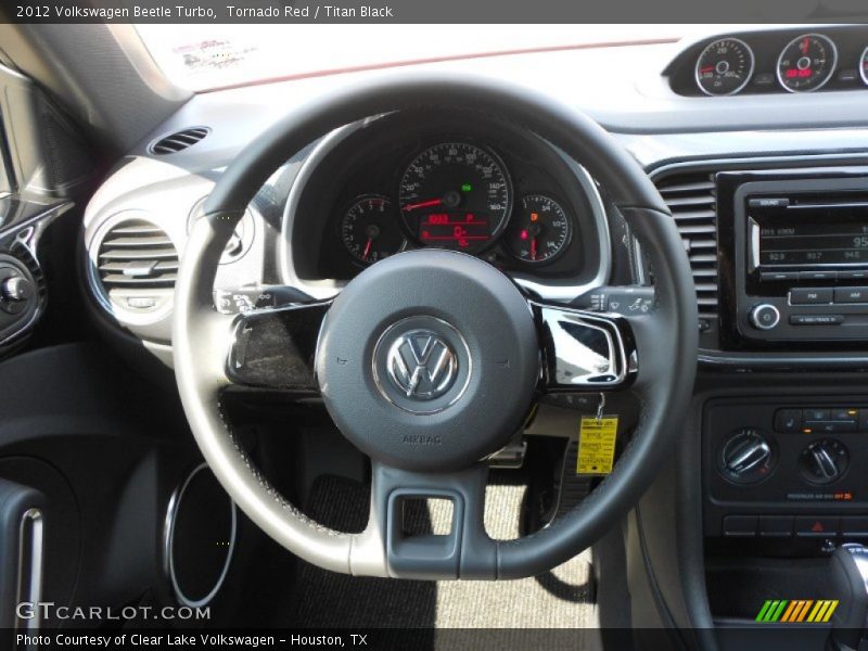 Tornado Red / Titan Black 2012 Volkswagen Beetle Turbo