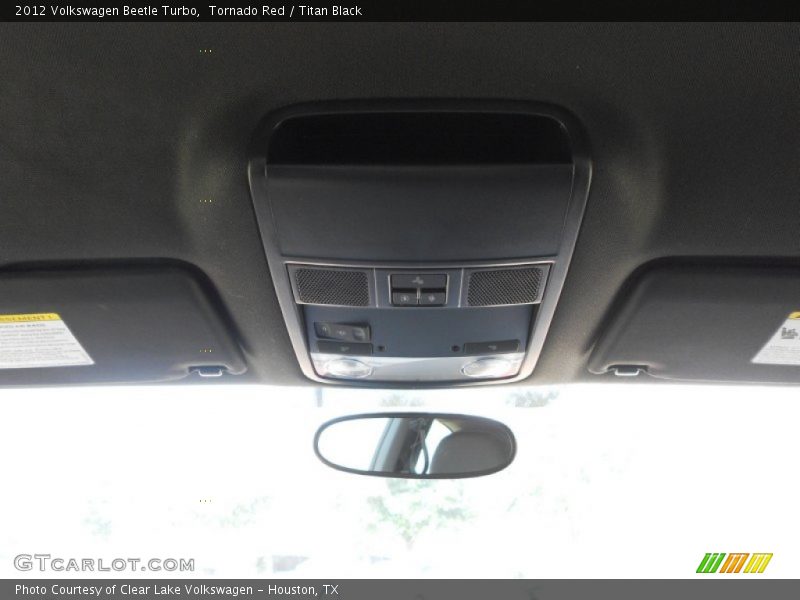 Tornado Red / Titan Black 2012 Volkswagen Beetle Turbo