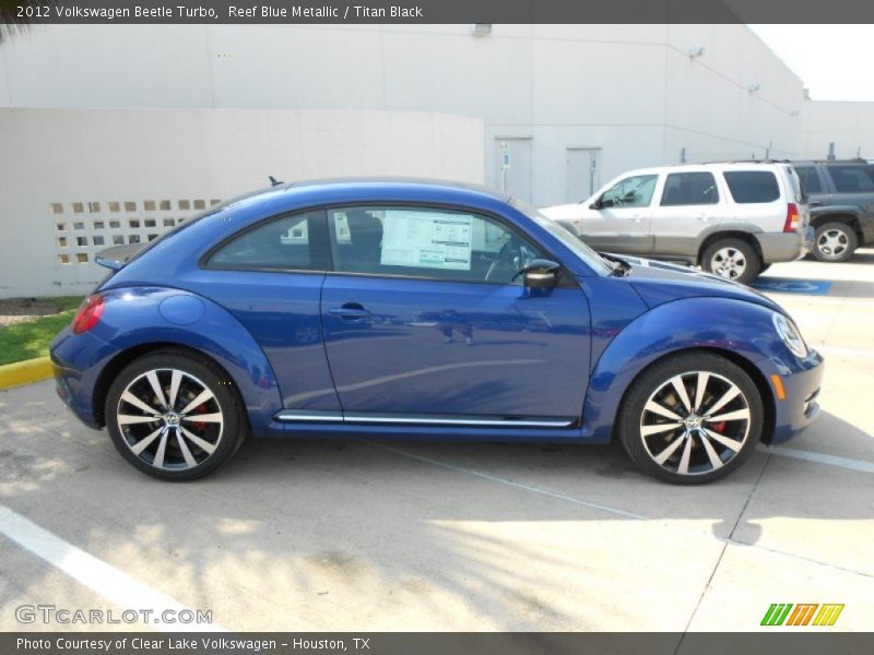  2012 Beetle Turbo Reef Blue Metallic