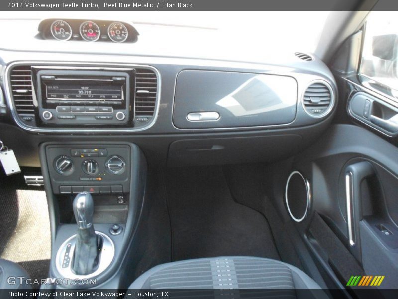 Reef Blue Metallic / Titan Black 2012 Volkswagen Beetle Turbo