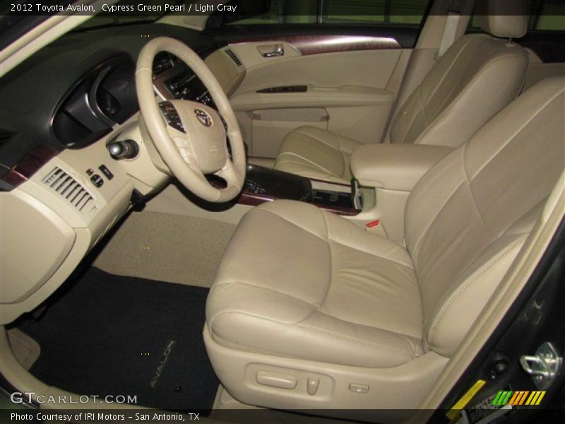Cypress Green Pearl / Light Gray 2012 Toyota Avalon