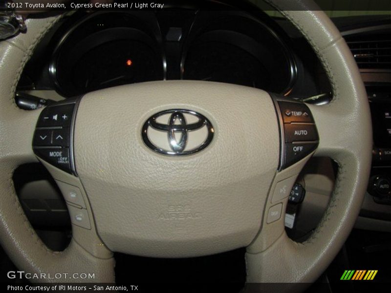 Cypress Green Pearl / Light Gray 2012 Toyota Avalon