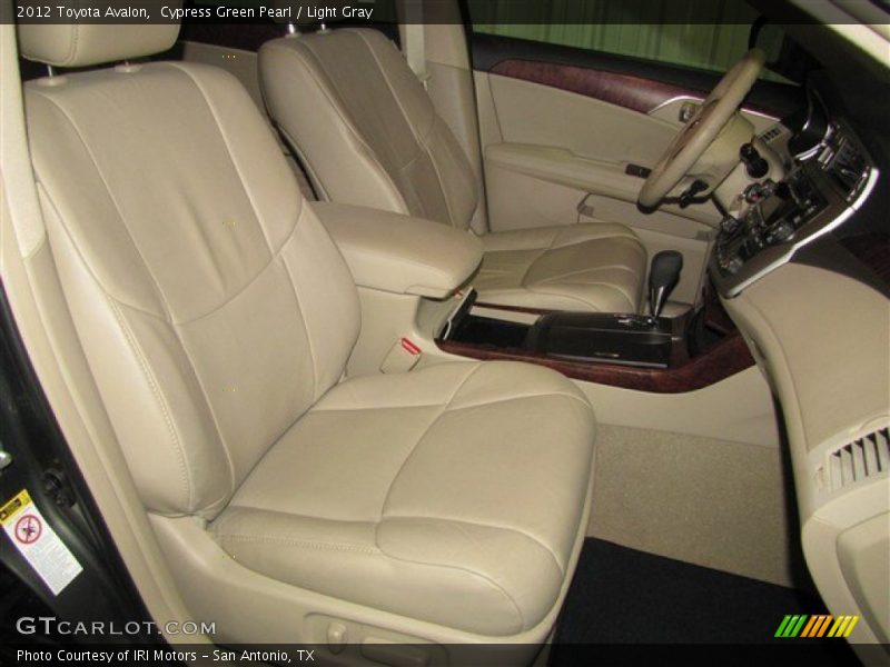 Cypress Green Pearl / Light Gray 2012 Toyota Avalon
