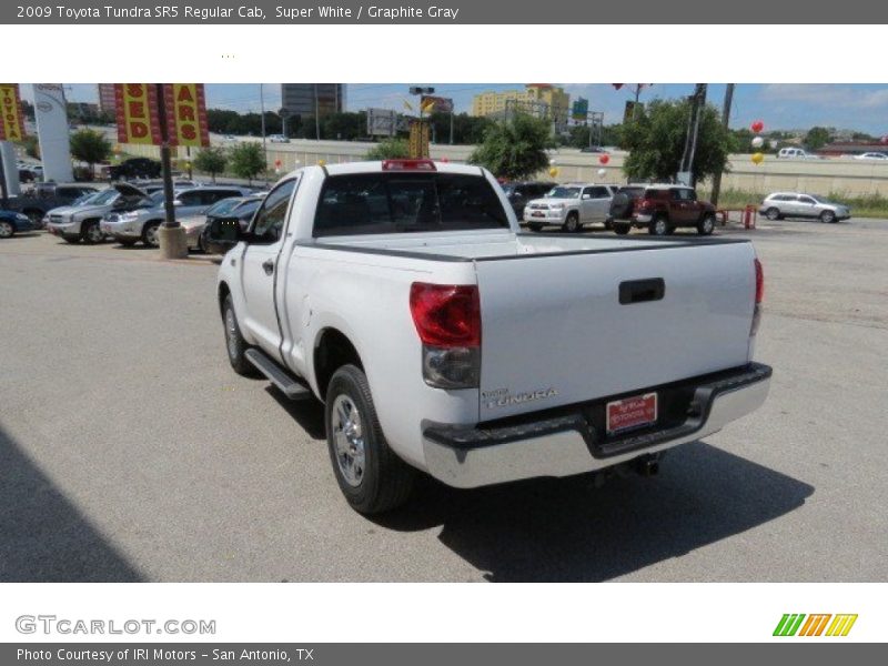 Super White / Graphite Gray 2009 Toyota Tundra SR5 Regular Cab