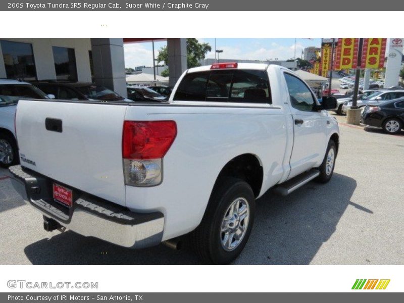 Super White / Graphite Gray 2009 Toyota Tundra SR5 Regular Cab