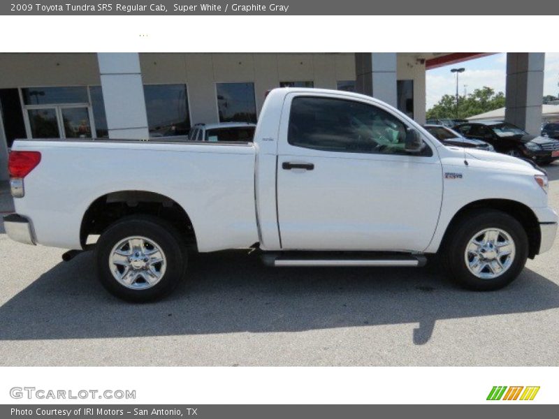 Super White / Graphite Gray 2009 Toyota Tundra SR5 Regular Cab