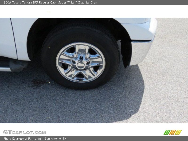 Super White / Graphite Gray 2009 Toyota Tundra SR5 Regular Cab