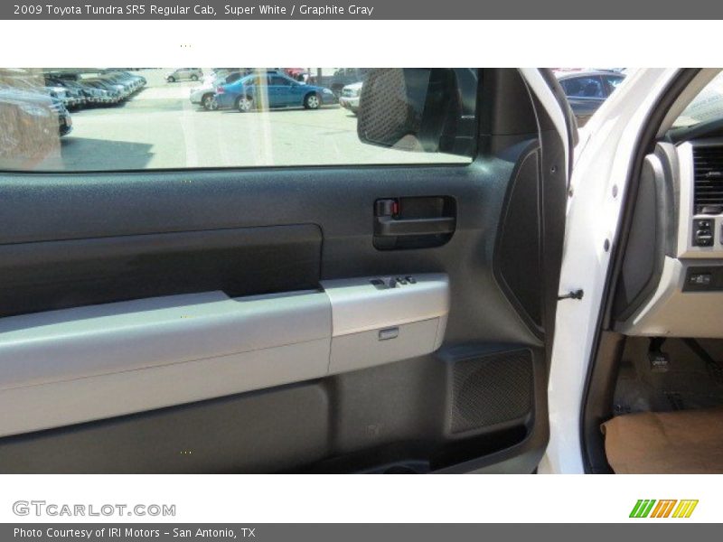 Super White / Graphite Gray 2009 Toyota Tundra SR5 Regular Cab