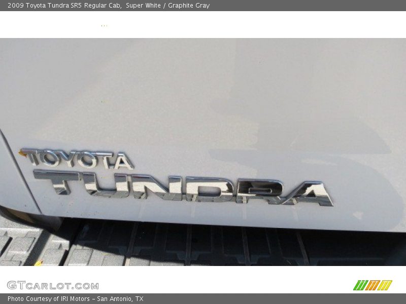 Super White / Graphite Gray 2009 Toyota Tundra SR5 Regular Cab