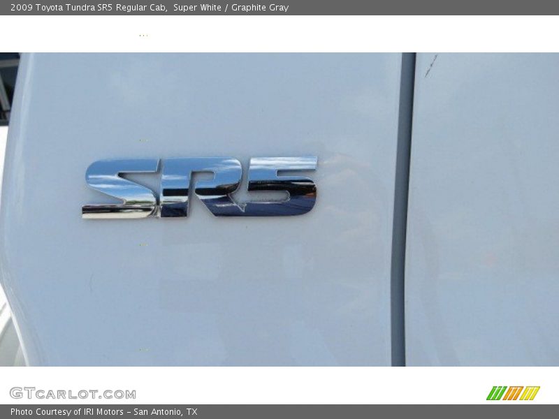 Super White / Graphite Gray 2009 Toyota Tundra SR5 Regular Cab