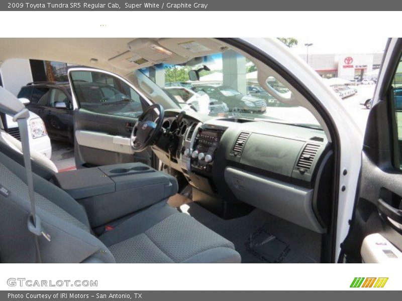 Super White / Graphite Gray 2009 Toyota Tundra SR5 Regular Cab