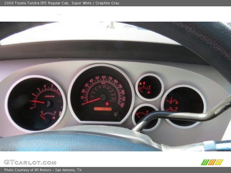 Super White / Graphite Gray 2009 Toyota Tundra SR5 Regular Cab
