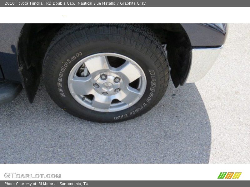 Nautical Blue Metallic / Graphite Gray 2010 Toyota Tundra TRD Double Cab