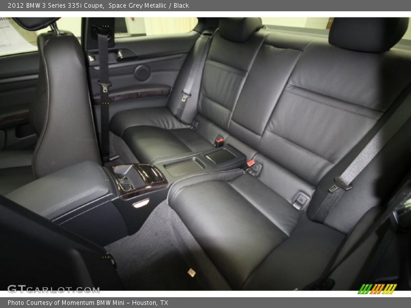 Space Grey Metallic / Black 2012 BMW 3 Series 335i Coupe