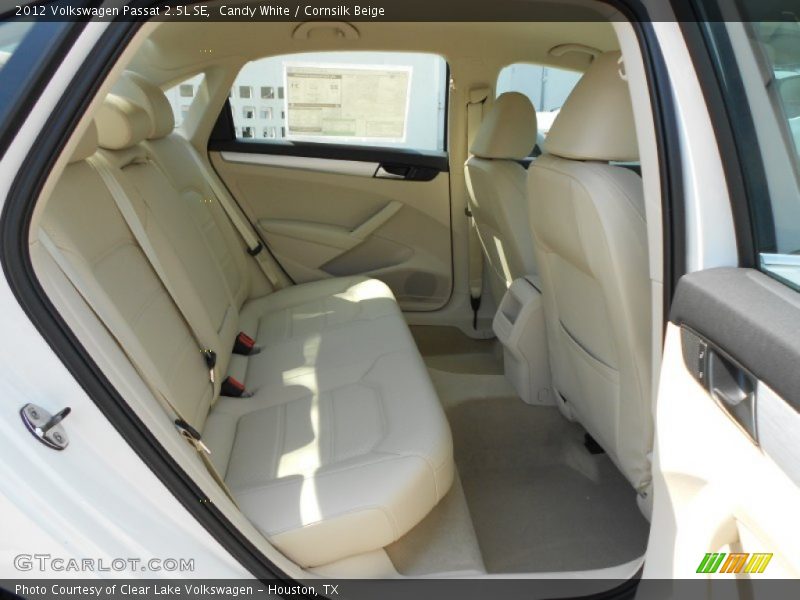 Candy White / Cornsilk Beige 2012 Volkswagen Passat 2.5L SE
