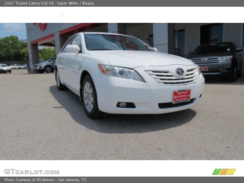 Super White / Bisque 2007 Toyota Camry XLE V6