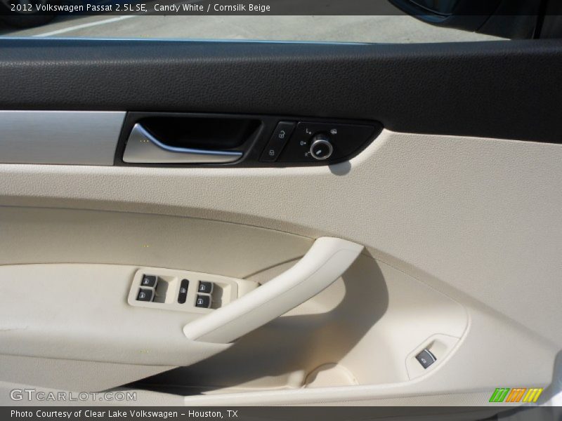 Candy White / Cornsilk Beige 2012 Volkswagen Passat 2.5L SE