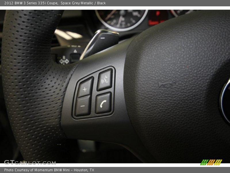 Space Grey Metallic / Black 2012 BMW 3 Series 335i Coupe