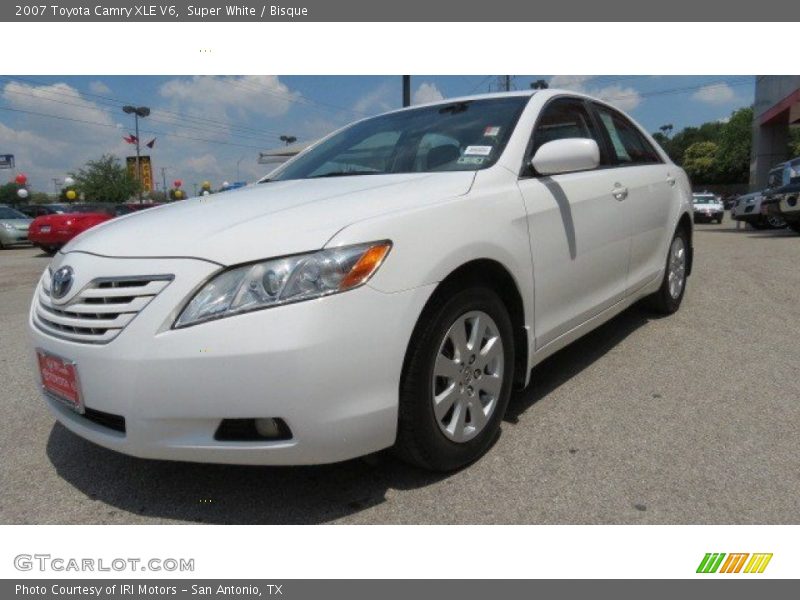 Super White / Bisque 2007 Toyota Camry XLE V6