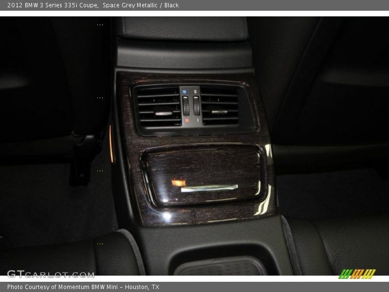 Space Grey Metallic / Black 2012 BMW 3 Series 335i Coupe