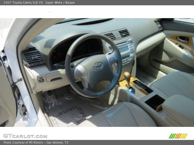 Super White / Bisque 2007 Toyota Camry XLE V6