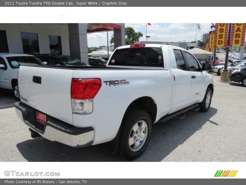 Super White / Graphite Gray 2011 Toyota Tundra TRD Double Cab