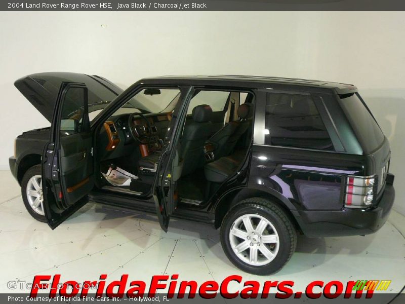 Java Black / Charcoal/Jet Black 2004 Land Rover Range Rover HSE