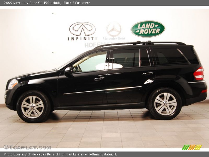 Black / Cashmere 2009 Mercedes-Benz GL 450 4Matic